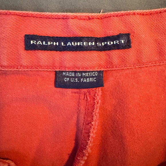 Ralph Lauren Sport Coral Shorts - Preppy Summer Casual Classic - Picture 5 of 11